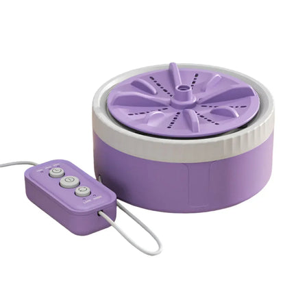 12W Foldable Washing Machine Three Mode 6L Retractable Travel Washer with Spinning Dry for Travel Business Trip