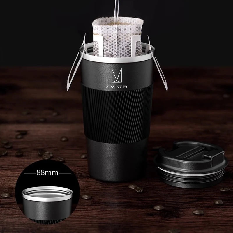 510ML Car Coffee Mugs For AVATR 07 11 12 E16 Max Thermos Bottle 304 Stainless steel Vacuum Flasks Water Cup Auto Accessories
