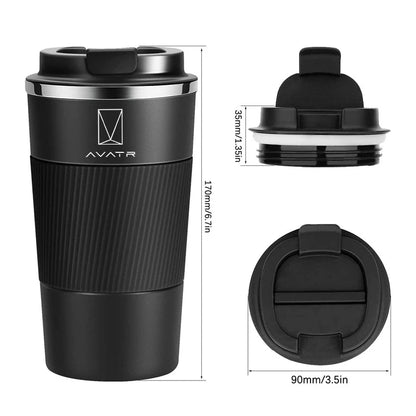 510ML Car Coffee Mugs For AVATR 07 11 12 E16 Max Thermos Bottle 304 Stainless steel Vacuum Flasks Water Cup Auto Accessories