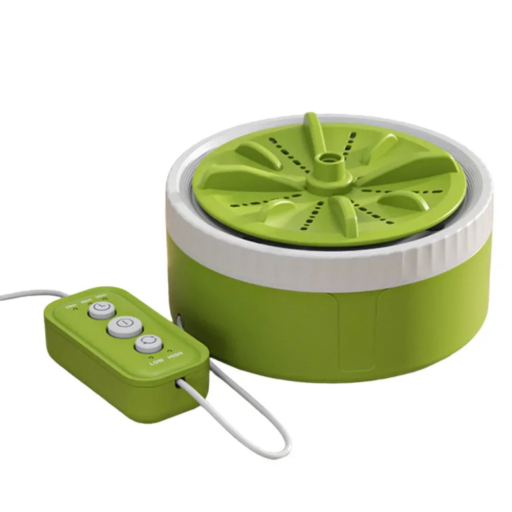 12W Foldable Washing Machine Three Mode 6L Retractable Travel Washer with Spinning Dry for Travel Business Trip