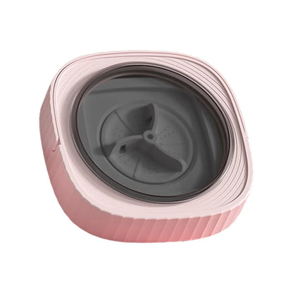 12W Foldable Washing Machine Three Mode 6L Retractable Travel Washer with Spinning Dry for Travel Business Trip